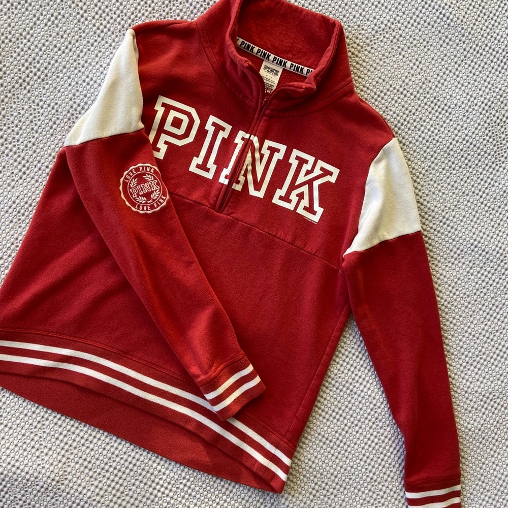 PINK Victoria’s Secret 1/4 Zip
